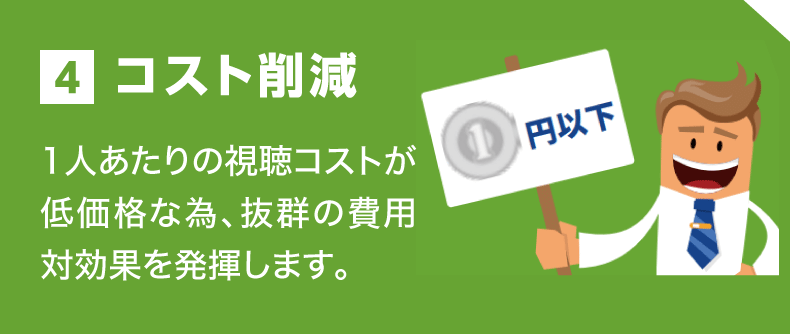 4 コスト削減